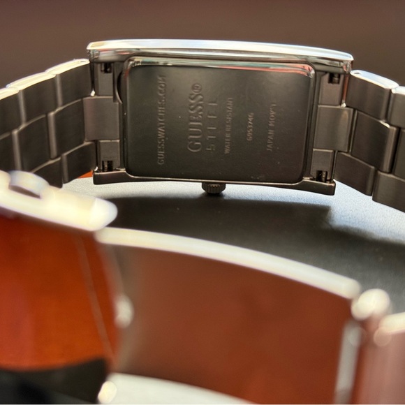 Guess Steel Rectangular Watch - Picture 4 of 7